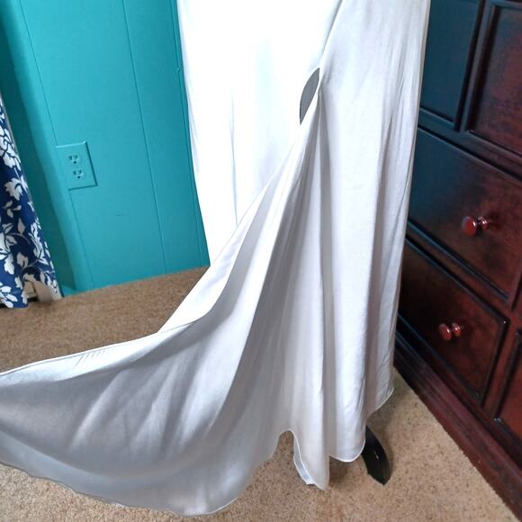 CAMILLA AND MARC Acacia Ivory Square Neck Midi Dress Size 4 - Picture 6 of 10